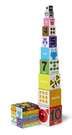 Melissa &amp; Doug Numbers, Shapes &amp; Colours Stacking Blocks
