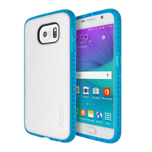 Incipio Octane for S6 Edge -Frost Neon Blue