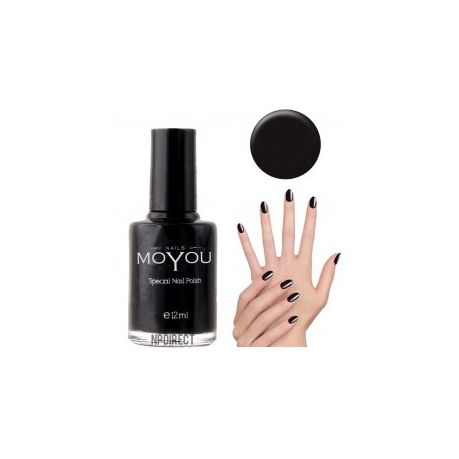 MoYou Black Nail Lacquer | Buy Online in South Africa 