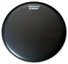 Aquarian 14" High Velocity Drumhead - Black