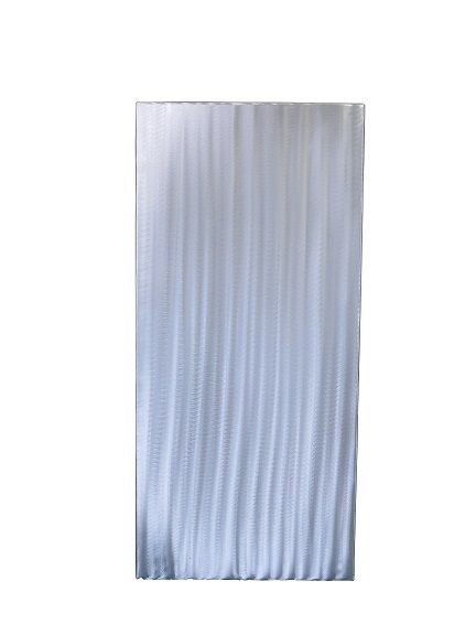Allsorted Square Plant Pot / Planter Brushed Aluminium - 790 x 370mm