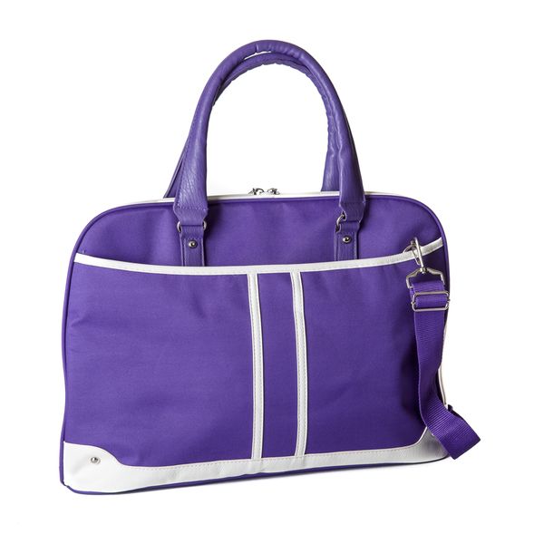BLACK Ladies Shoulder Sling Case - Purple
