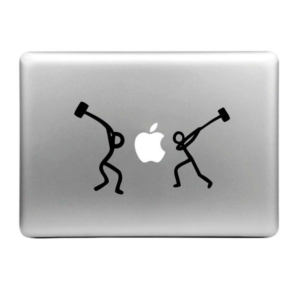 Tuff-Luv Grafitti sticker Decal for All Macbook Air/Pro/Retina - Smashing