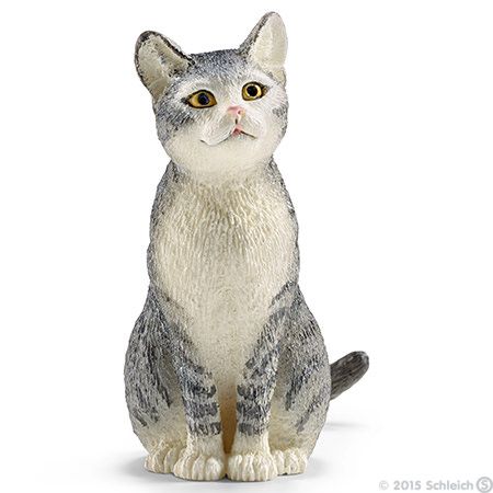 Schleich Cat, Sitting