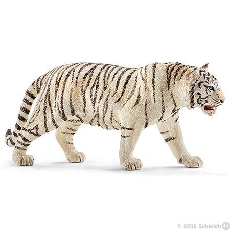 Schleich Tiger, White