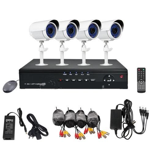 4 Channel DIY Complete CCTV Surveillance Kit