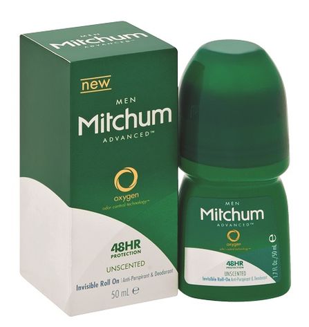 Mitchum Advanced Invisible Roll-On Men - Unscented - 50ml