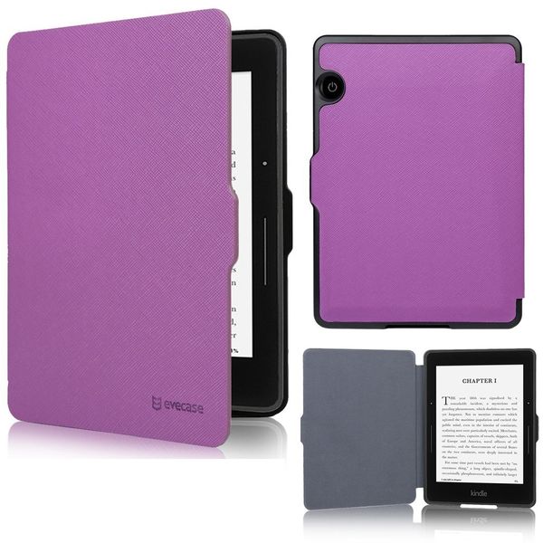 Hard-Shell Magnetic Case for Amazon Kindle Voyage 6" - Purple
