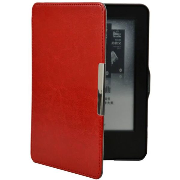 Magnetic Cover for Amazon Kindle Touch 2014 - Red