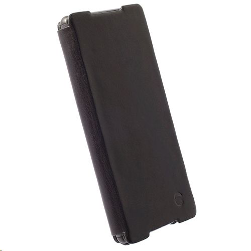 Krusell Kiruna (Leather) Flip Case for the Sony Xperia Z3 Plus - Black