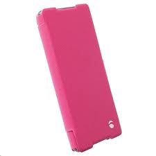 Krusell Malmo FlipWallet for the Sony Xperia Z3 Plus Cerise/Pink