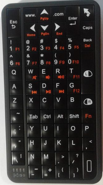 Zoweetek 2.4G 66-Key Mini Wireless Keyboard &amp; Air Mouse