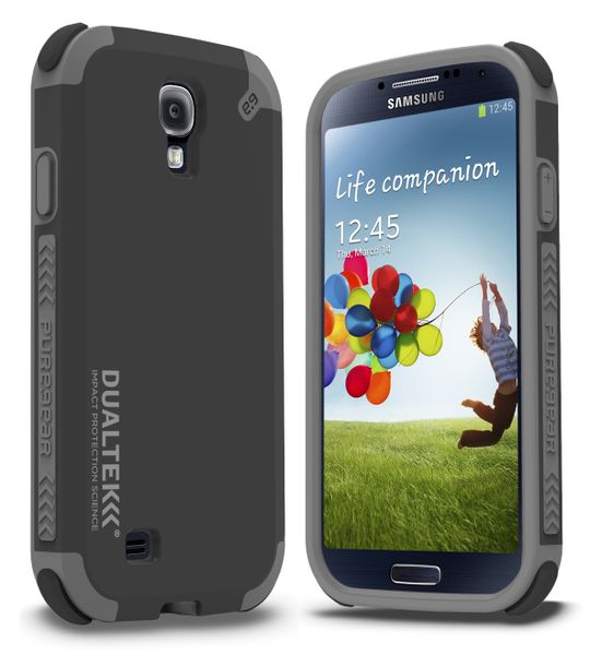 PureGear Dualtek for Samsung S4 - Matte Black