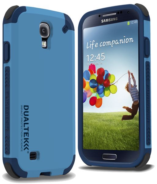 PureGear Dualtek Case for Samsung S4 - Blue