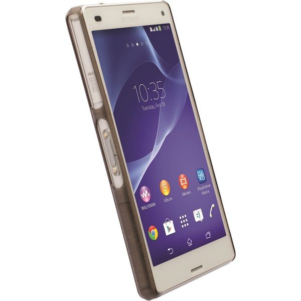 Krusell Boden Cover for the Sony Xperia Z3 Compact - Transparent Black
