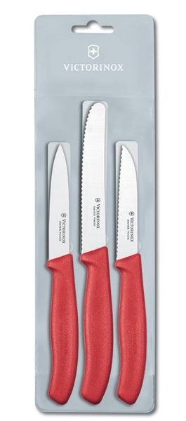 Victorinox - Classic 3 Piece Paring Set - Red