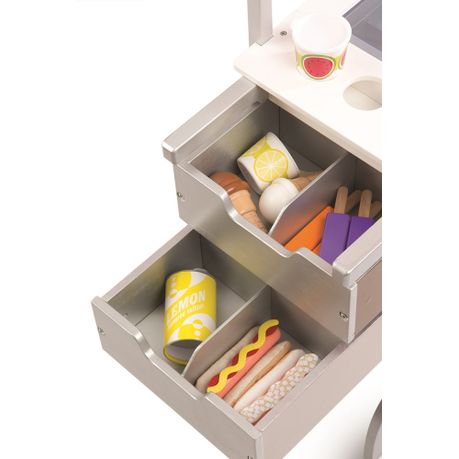melissa and doug food cart
