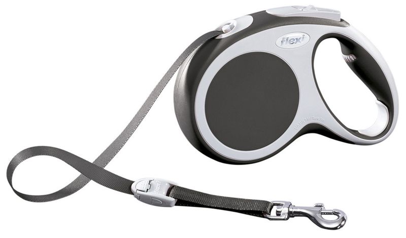 Flexi - Vario Large Tape Leash - Grey