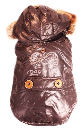 Dogs Life - Royale Parka Jacket With Hood - Black - Extra-Small