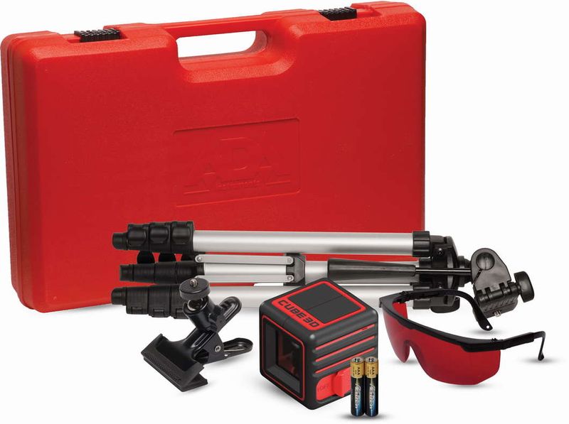 ADA - 3D Cross Line Laser Kit - Red
