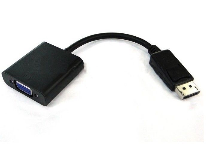 Raz Tech Display Port (DisplayPort) to VGA Adapter Cable - Black