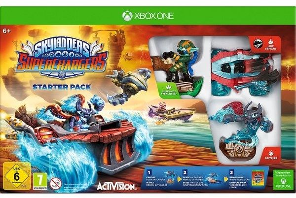 Skylanders Superchargers - Starter Pack Dark Edition (Xbox One)
