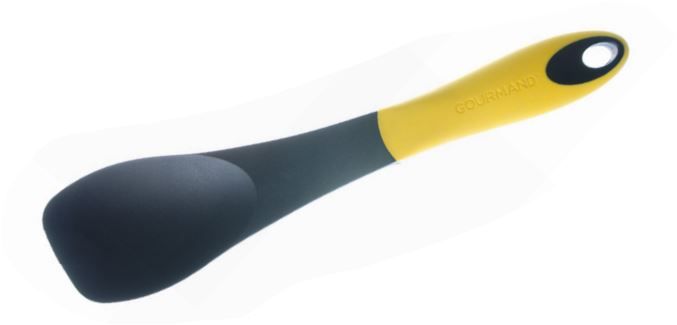 Gourmand - Nylon Spoon With Hook - Yellow