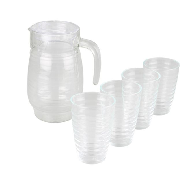 Gourmand - Decanter and Tumblers Set - 5 Piece
