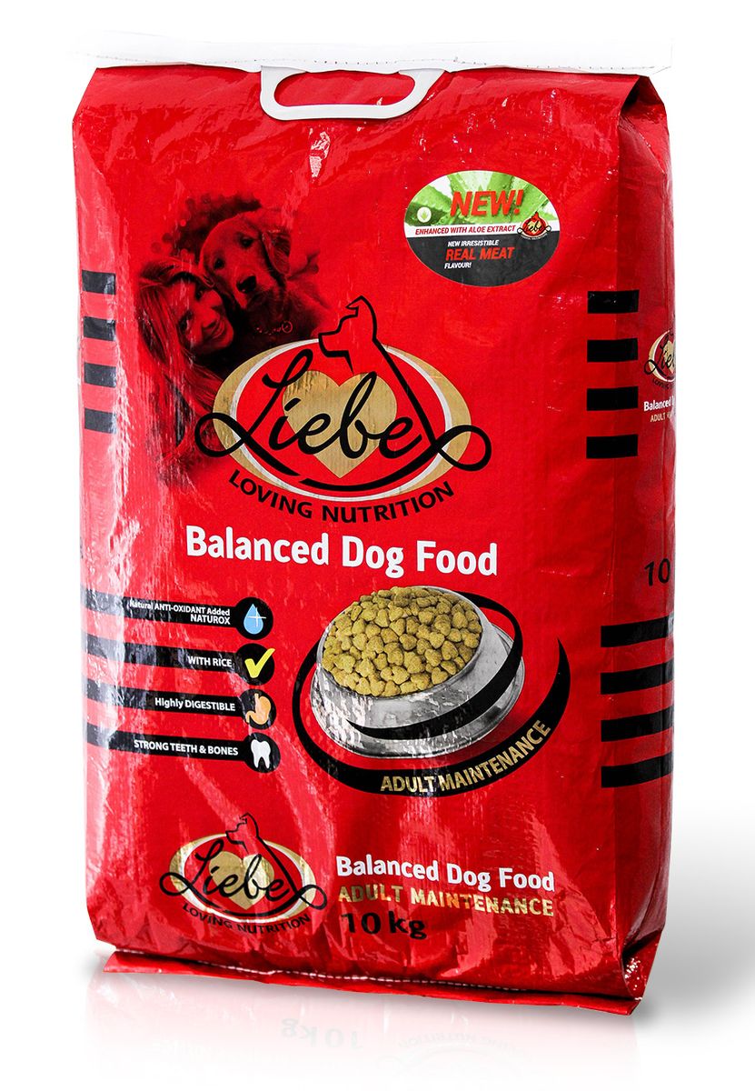 Liebe Smart Dog Food With Aloe Adult 10kg Bag Buy Online in South