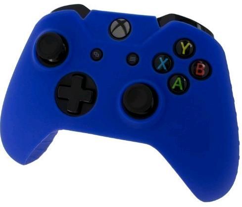 Pro Soft Silicone Protective Cover with Ribbed Handle Grip [Blue] /Xbox One