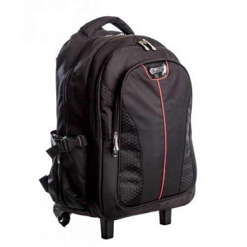BLACK Rolling 15.6" Backpack