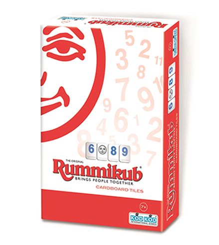 Rummikub Travel Lite Mini - Cardboard Tiles
