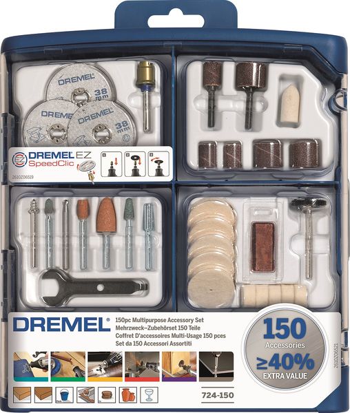 Dremel - Multipurpose Accessory Set - Set of 150