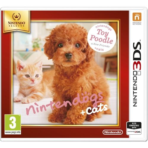 Nintendogs + Cats - Toy Poodle &amp; new Friends Select (3DS)