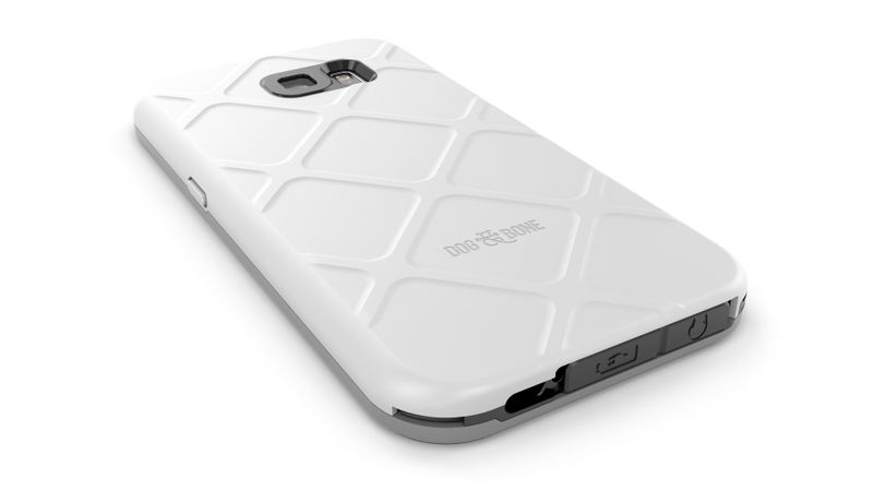 Dog and Bone Wetsuit for Samsung Galaxy S6 - Silvertail/Grey