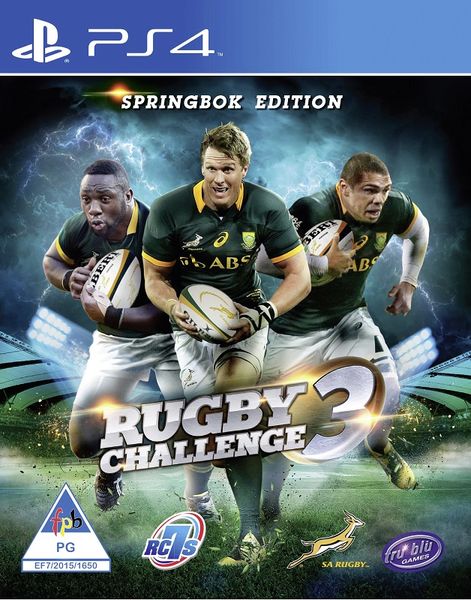Rugby Challenge 3 - Springbok Edition (PS4)