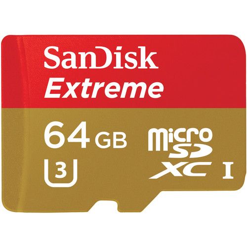 SanDisk 64GB Extreme MicroSDXC Card