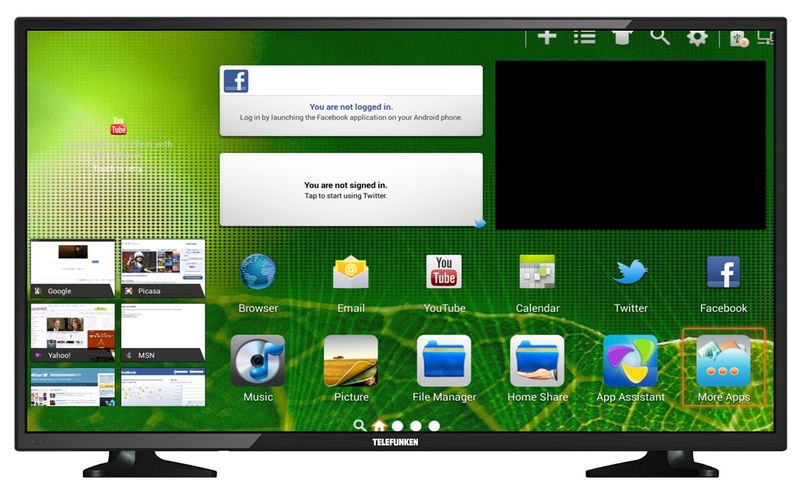 Telefunken TLEDDS-32FHD/A 32" LED TV Smart TV
