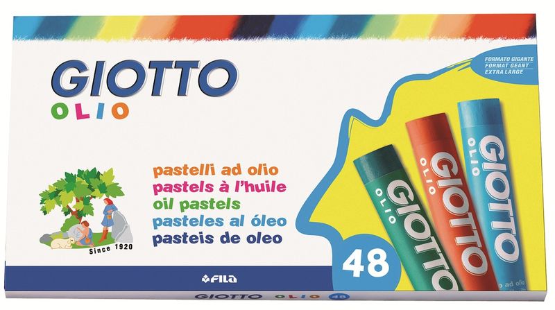 Giotto Olio 48 Oil Pastels