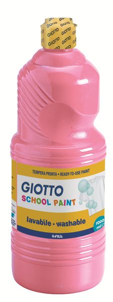 Giotto School Paint 1000ml - Pink
