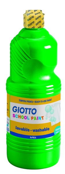 Giotto School Paint 1000ml - Green