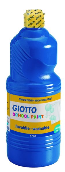 Giotto School Paint 1000ml - Ultramarine Blue