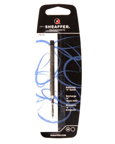Sheaffer Ballpoint "K" Refill - Medium Black