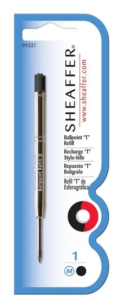 Sheaffer Ballpoint "T" Refill - Medium Black