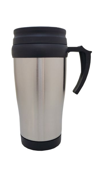 Travel Mug 450ml - Silver