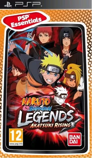 Naruto Shippuden: Legends - Akatsuki Rising (Essentials) (PSP)