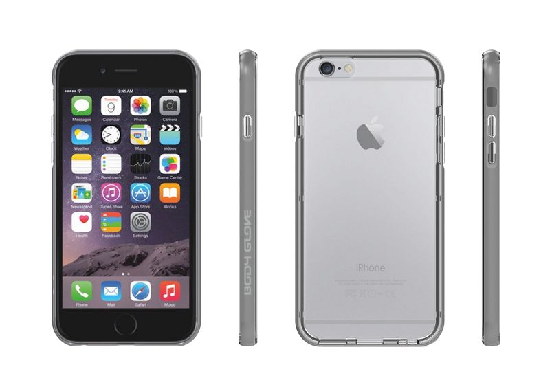 Body Glove Clownfish Aluminum Case for iPhone 6 Plus - Clear &amp; Grey