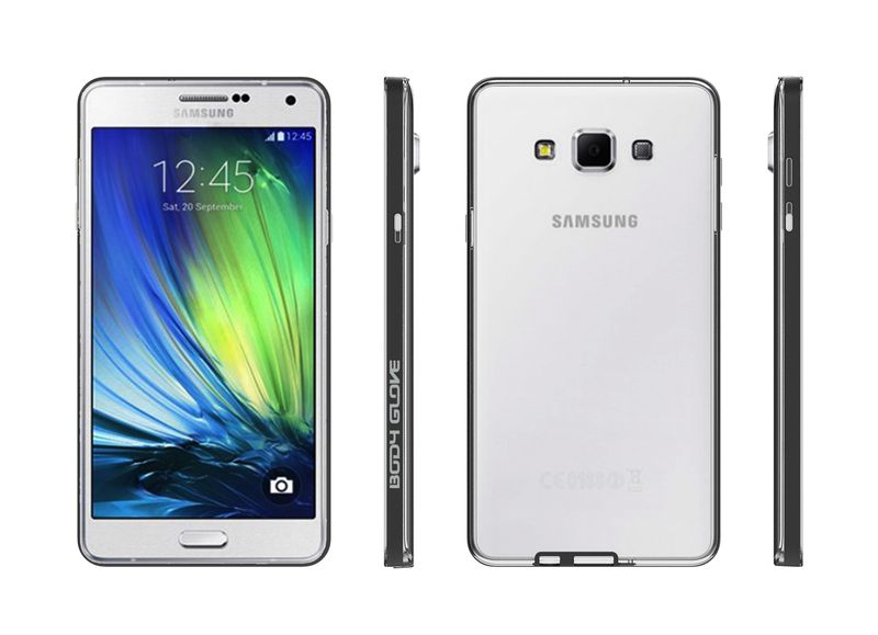 Body Glove Clownfish Aluminum Case for Samsung A7 - Clear &amp; Black