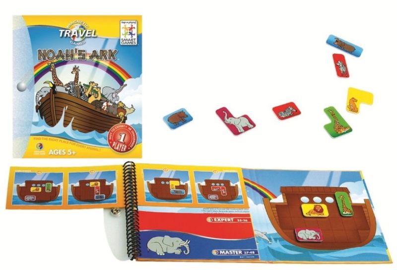 Smart Games Noah's Ark Magnetic Travel Game
