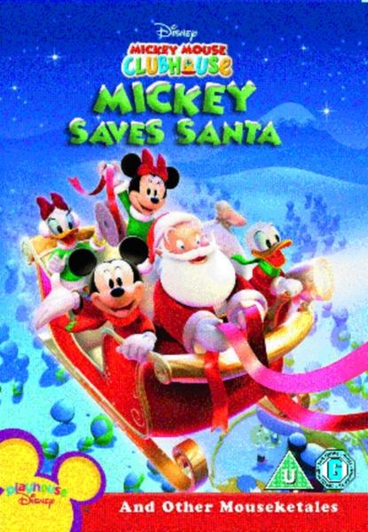 Mickey Mouse Clubhouse-Mickey Saves Santa - (Import DVD)